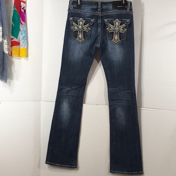 Grace in LA rhinestone jeans - Picture 7 of 7